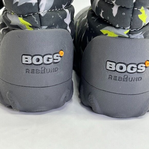 BOGS - B-Moc Sharks Kid's Snow Boots Infants Size 4 Winter Snow Outdoors - Picture 4 of 11